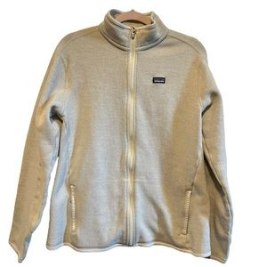 Patagonia XL Sweater Jacket Oatmeal Full Zip